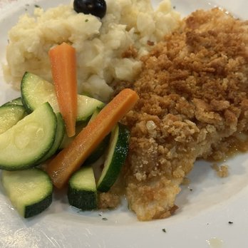 Caldeiras Restaurant - Baked scrod- buttery and tender with great veggies - Portuguese Near Me - Fall River, Massachusetts