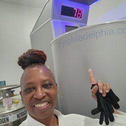 C.R.Y.O Philadelphia - About to receive my Cryo Therapy for the first time.