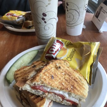 The Moose Cafe - Federal Hill Chicken Panini and Chocolate Frappes - Yummy! - Coffee & Tea Near Me - Tiverton, Rhode Island
