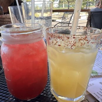 Skyline Kitchen & Vine - Close up of Mocktail & Margarita. - New American Near Me - Reno, Nevada Skyline Kitchen & Vine - Close up of Mocktail & Margarita. - New American Near Me - Reno, Nevada