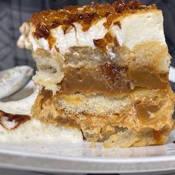 Mercado Buenos Aires - Their best dessert by far ... Torta Borracha. Drunken cake with Moscato and other yummy things. Trust me on this!!!