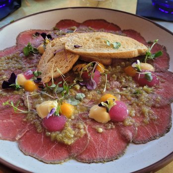 Bar Tabu - Citrus cured beef carpaccio - Salad Near Me - Chicago, Illinois