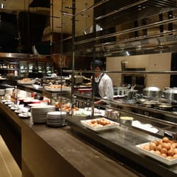 Collins Kitchen - the eggs station.