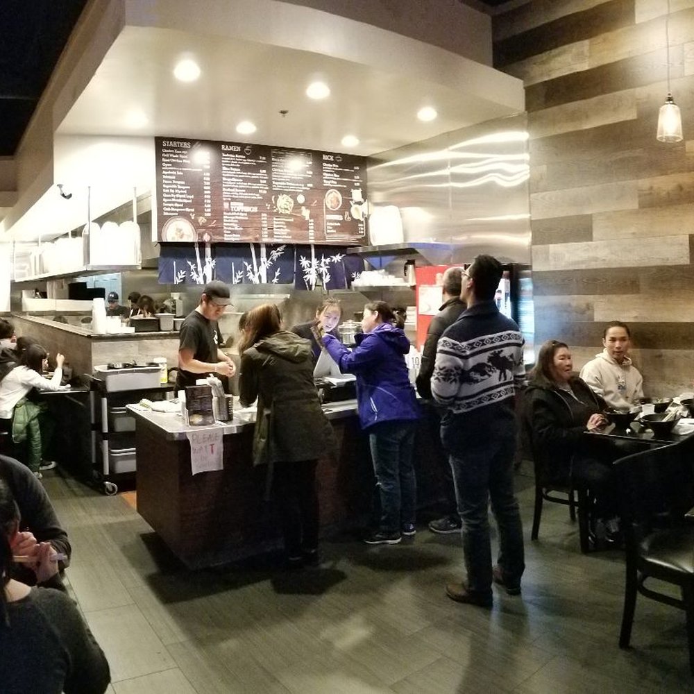 Ramen 101 - Many diners packed into the small dining spaces of about 10 tables on a Friday evening. - Ramen Near Me - Dublin, California Ramen 101 - Many diners packed into the small dining spaces of about 10 tables on a Friday evening. - Ramen Near Me - Dublin, California