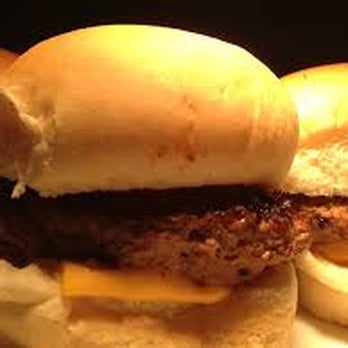 The Corner Lounge - three hamburgers with cheese and onions - Lounges Near Me - Belmond, Iowa The Corner Lounge - three hamburgers with cheese and onions - Lounges Near Me - Belmond, Iowa