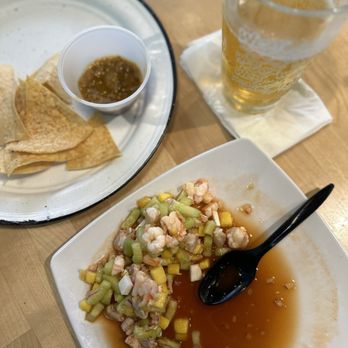 Machete Taqueria - Ceviche culichi and house blonde beer - New Mexican Cuisine Near Me - Redlands, California