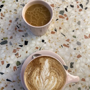 Parakeet Cafe - Brentwood - Honey Cinnamon Latte - Breakfast & Brunch Near Me - Los Angeles, California