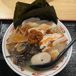 Spicy Chicken Paitan Ramen Deluxe Spicy Chicken Paitan Ramen Deluxe