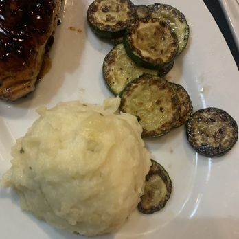 Ruby Tuesday - This was all that was on plate after paying 101.00 dollars - Burgers Near Me - Clemson, South Carolina