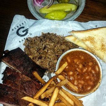 Albert G's BBQ - Ribs and chopped brisket - Barbeque Near Me - Tulsa, Oklahoma