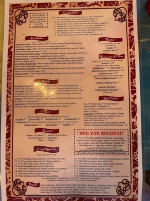 Menu photo 3 Carlota's Authentic Mexican Cuisine Tucson, AZ
