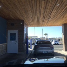 Slick drive through covering.