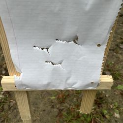 MOR Archery - Shooting through paper after bow (tune)