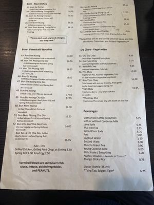 Menu photo 2 Pho Goodness Vancouver, BC Menu photo 2 Pho Goodness Vancouver, BC