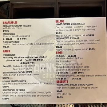 Barnyard Chicken - All day menu - Chicken Shop Near Me - North Charleston, South Carolina