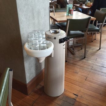 C1 Espresso - Cool use of old fixtures for practical purposes. This is a water fountain of sparkling water. - Coffee & Tea Near Me - Christchurch, CAN C1 Espresso - Cool use of old fixtures for practical purposes. This is a water fountain of sparkling water. - Coffee & Tea Near Me - Christchurch, CAN