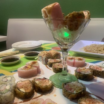 Mint Sushi - Las Vegas Roll, Lobster Roll and Angel Roll - Japanese Near Me - Lee's Summit, Missouri