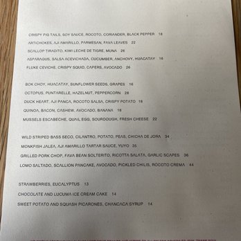 Llama Inn - Menu - Peruvian Near Me - Brooklyn, New York Llama Inn - Menu - Peruvian Near Me - Brooklyn, New York