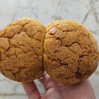 Napoleon Super Bakery - two mini pineapple bins with custard filling (2 for $1) - Bakeries Near Me - Oakland, California Napoleon Super Bakery - two mini pineapple bins with custard filling (2 for $1) - Bakeries Near Me - Oakland, California