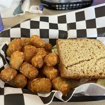Route 66 Diner - Gluten free Italian sandwich and tots - Cheesesteaks Near Me - Tampa Bay, Florida Route 66 Diner - Gluten free Italian sandwich and tots - Cheesesteaks Near Me - Tampa Bay, Florida