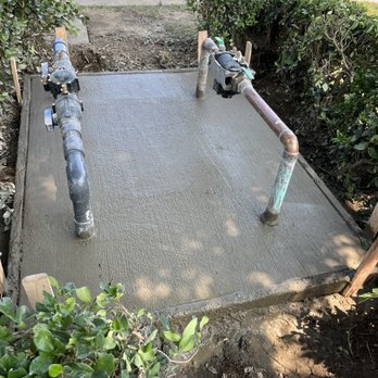 AAA Backflow - 2 new installs and new patch of concrete - Backflow Services Near Me AAA Backflow - 2 new installs and new patch of concrete - Backflow Services Near Me