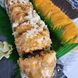 Crazy Love Roll + Crab Twin Roll (right) Crazy Love Roll + Crab Twin Roll (right)