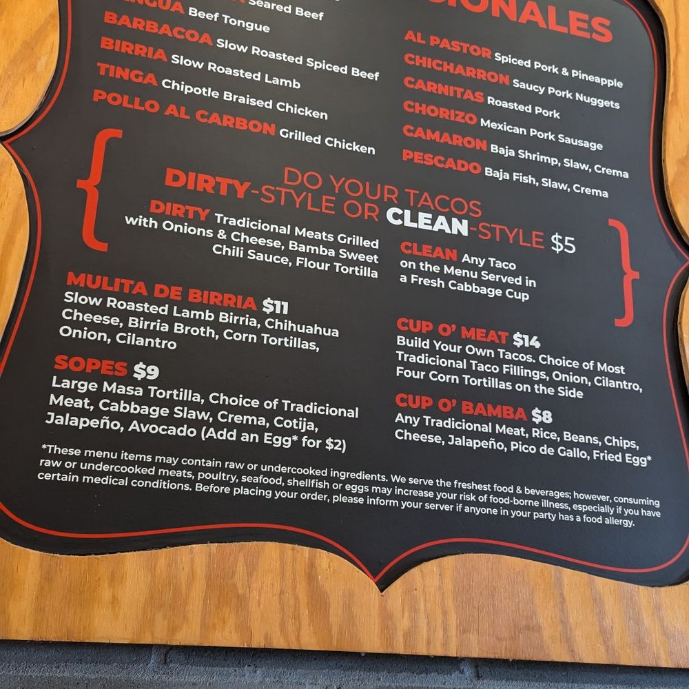 Taco Bamba Fairfax - Menu 3 - Tacos Near Me - Fairfax, Virginia Taco Bamba Fairfax - Menu 3 - Tacos Near Me - Fairfax, Virginia
