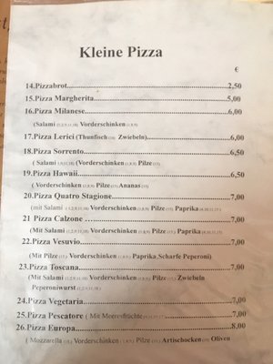 Menu photo 2 Bistro Europa Lohra, HE