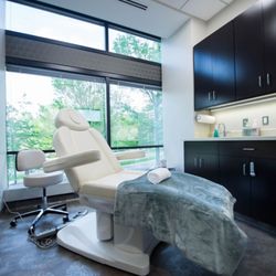 Sanctuary Cosmetic Center - Injectable (Juvederm, Restylane, Radiesse, Sculptra and Botox) treatment room at Sanctuary Cosmetic Center.