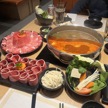 Shiki Shabu Shabu - Sets of beef, half kimchi half house broth - Hot Pot Near Me - Waltham, Massachusetts Shiki Shabu Shabu - Sets of beef, half kimchi half house broth - Hot Pot Near Me - Waltham, Massachusetts