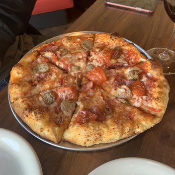 Stellini Trattoria - Sausage pizza(enough to share!) - Italian Near Me - Grapevine, Texas
