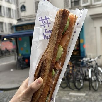 Boulangerie Raphaëlle - Smoked salmon avocado baguette - Bakeries Near Me - Paris, 75 Boulangerie Raphaëlle - Smoked salmon avocado baguette - Bakeries Near Me - Paris, 75