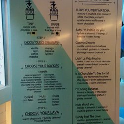 Rockies Creamery - Super Fun Menu