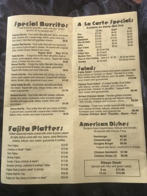 Menu photo 7 Camino Real Luray, VA Menu photo 7 Camino Real Luray, VA