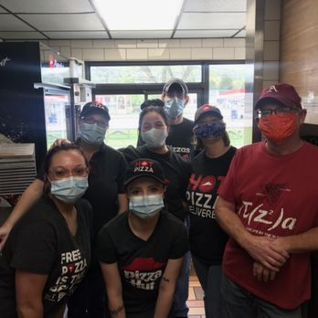 Pizza Hut - Our great team hard at work safety serving you! - Pizza Near Me - Mountain View, Arkansas Pizza Hut - Our great team hard at work safety serving you! - Pizza Near Me - Mountain View, Arkansas