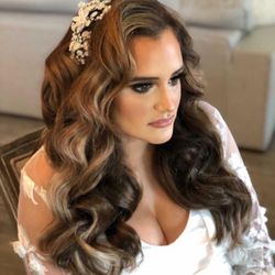 Silk & Glow - Bridal hair and makeup I wanted GLAM