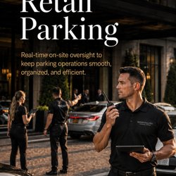 Hospitality Parking Group - Complete parking operations for properties and events, including staffing, traffic flow, coordination, and on-site control.