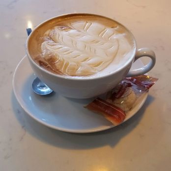 Cafe e Dolci - A lavender honey latte, made with coffee not tea! - Themed Cafes Near Me - Franklin, New Jersey Cafe e Dolci - A lavender honey latte, made with coffee not tea! - Themed Cafes Near Me - Franklin, New Jersey