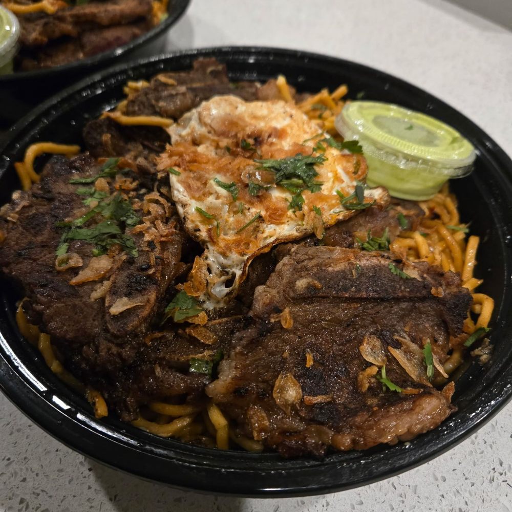 Sending Noods - Shortys Thick Noodles with Fried Egg - Noodles Near Me Sending Noods - Shortys Thick Noodles with Fried Egg - Noodles Near Me