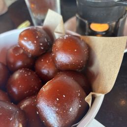 Soft Pretzels & Provolone Fondue
