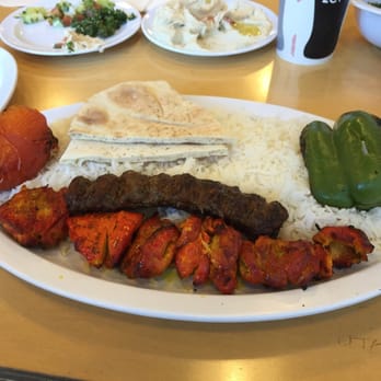 Mediterranean Grill - Combination platter - Mediterranean Near Me - Pasadena, California