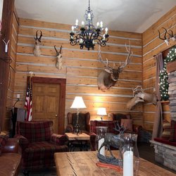 The Steakhouse & Lodge - Fireplace room