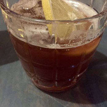 Zenbarn - Constant Sorrow: Putney ginger liqueur, bourbon, blackberry shrub, trinity bitters - Bars Near Me - Waterbury Center, Vermont Zenbarn - Constant Sorrow: Putney ginger liqueur, bourbon, blackberry shrub, trinity bitters - Bars Near Me - Waterbury Center, Vermont