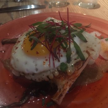 Lechon - Egg toast w/ forest mushrooms - Tapas Bars Near Me - Portland, Oregon