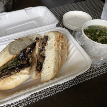 St. Veg - Flavor Bomb Pho Dip Sandwich - Vegan Near Me - Rockville, Maryland