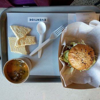 Eventide - Fenway - Maine lobster stew ($16) and fish sandwich ($10) - Seafood Near Me - Boston, Massachusetts