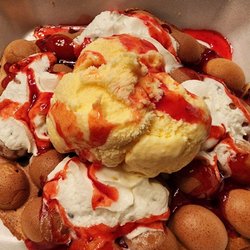 The Boba Trap - Cookies & Creme Waffle Sundae