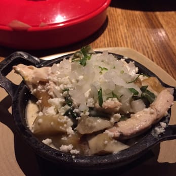 Frontera Grill - Creamy grilled chicken, roasted poblano and spinach with 4 tortillas - Mexican Near Me - Chicago, Illinois Frontera Grill - Creamy grilled chicken, roasted poblano and spinach with 4 tortillas - Mexican Near Me - Chicago, Illinois