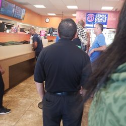 Dunkin' - Every time I come with co workers the line is out the door not enough staff James is the Best employee