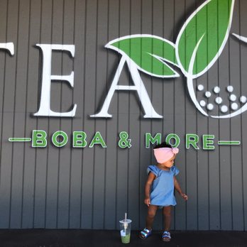 Tea It - Outside, Thai Green Tea with Boba - Bubble Tea Near Me - Citrus Heights, California Tea It - Outside, Thai Green Tea with Boba - Bubble Tea Near Me - Citrus Heights, California